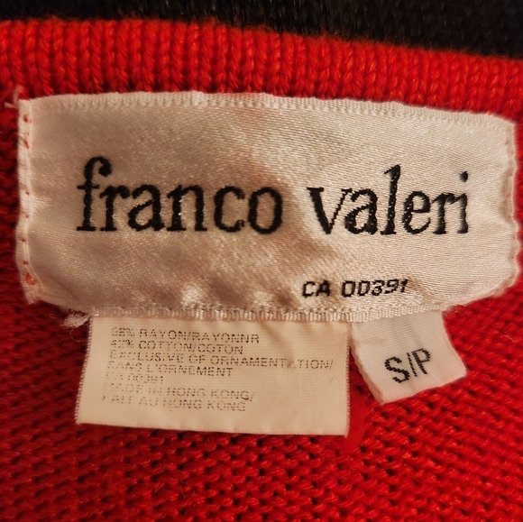 Vintage 80s Franco Valeri knit sweater - Picture 8 of 8